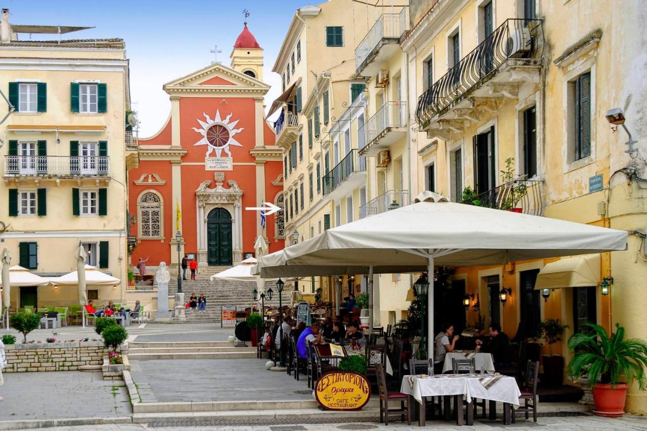 Апартаменты Corfu Cathedral Studio Экстерьер фото